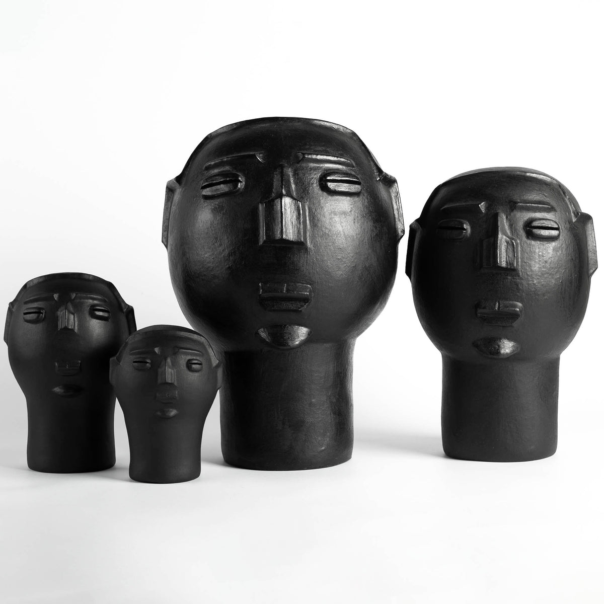 Cabeça Masculina (Preta) - Neguinha e Nanai