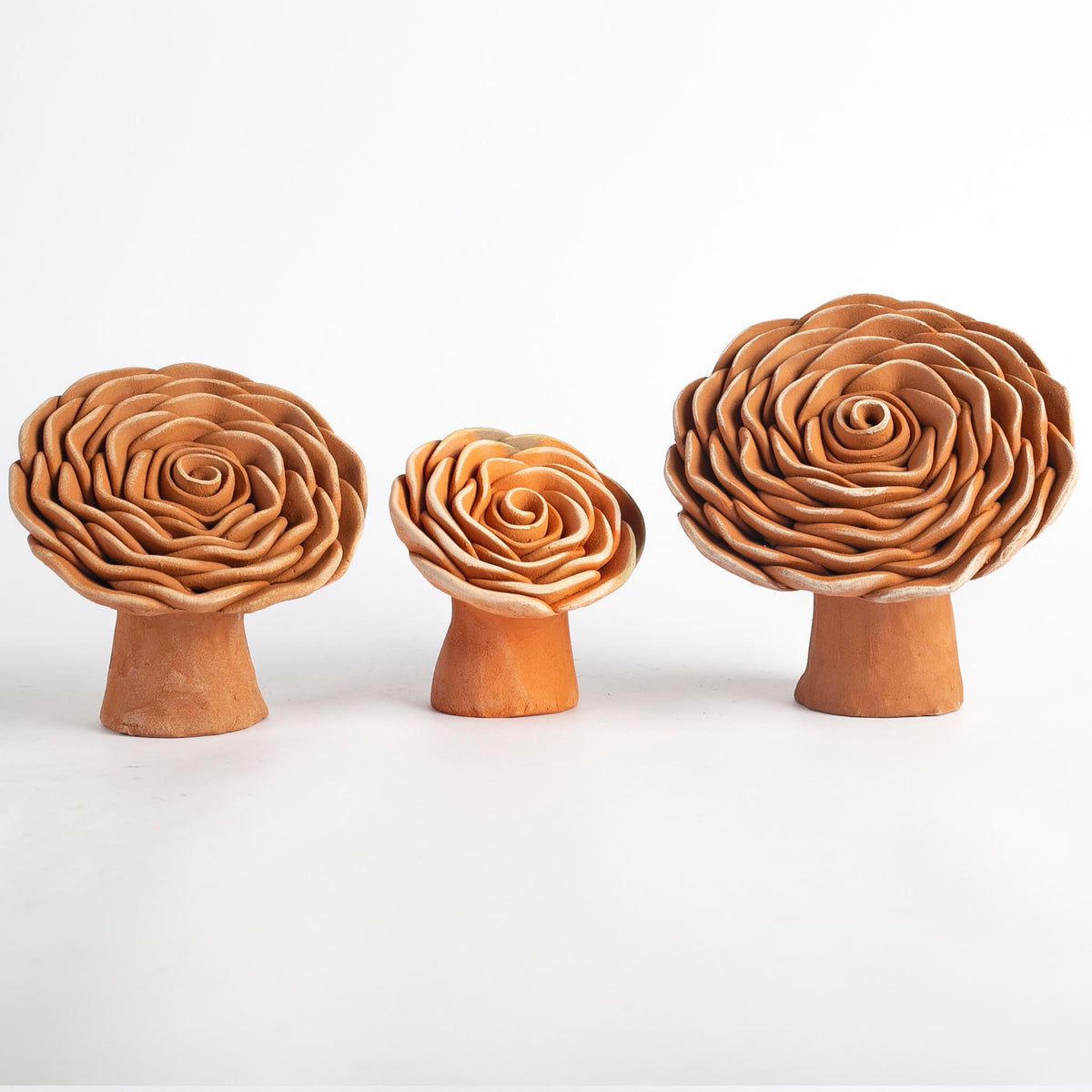 Flor Rosa com Base - Guel da Tita