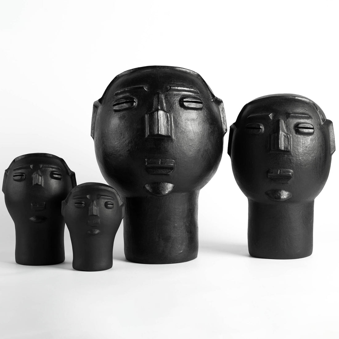 Cabeça Masculina (Preta) - Neguinha e Nanai