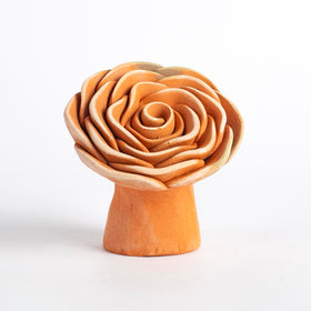 Flor Rosa com Base - Guel da Tita