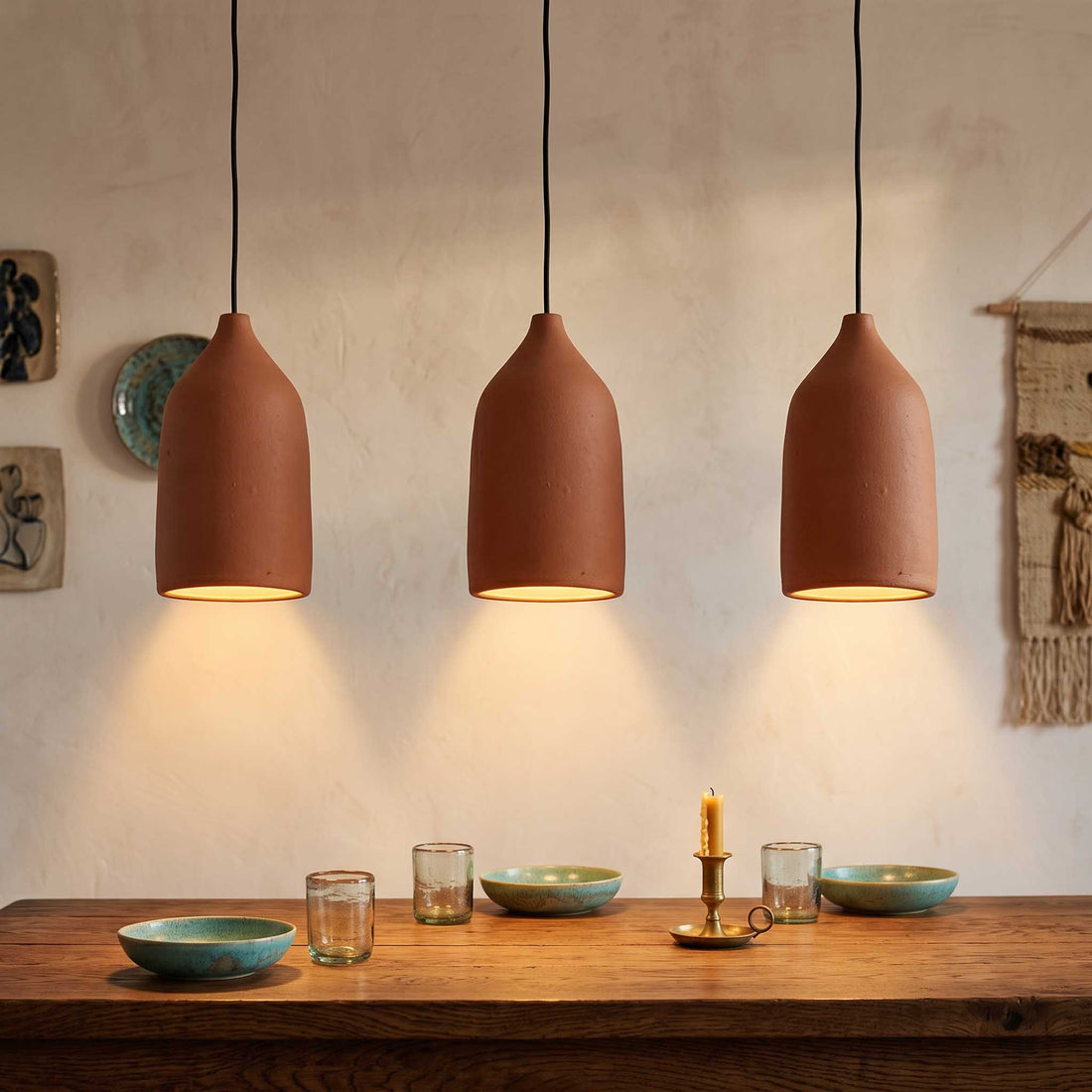 Luminária de Ceramica - Marcos Gomes