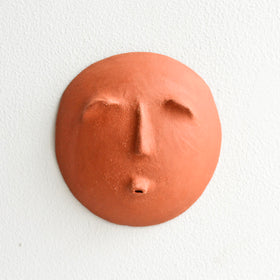 Máscara Terracota com Pintinhas - San Oli