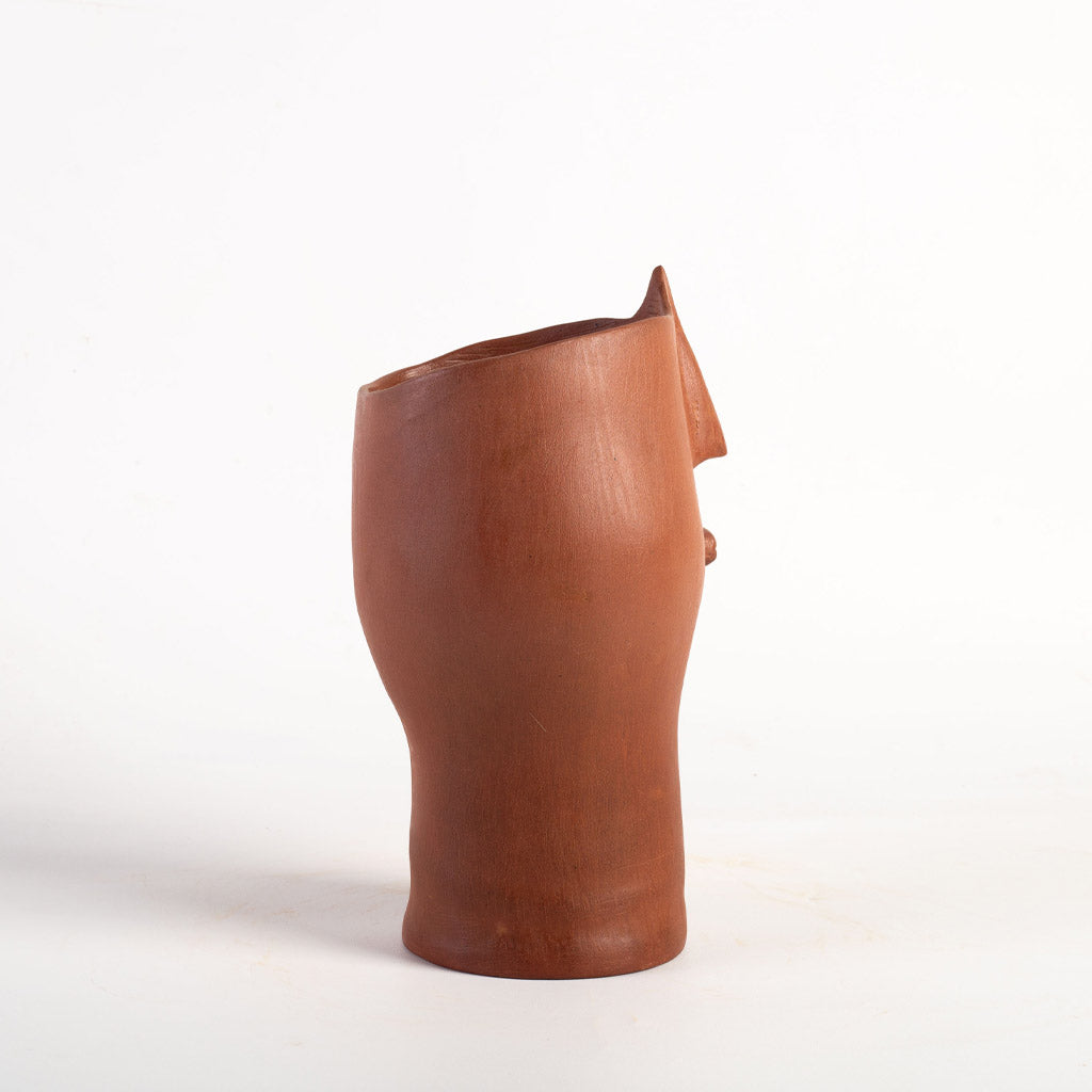 Vaso Face Fat Terracota - San Oli