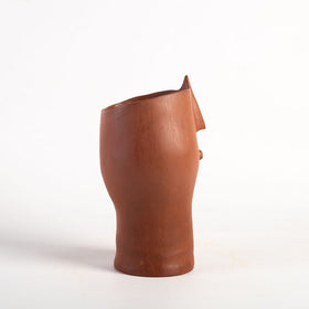 Vaso Face Fat Terracota - San Oli