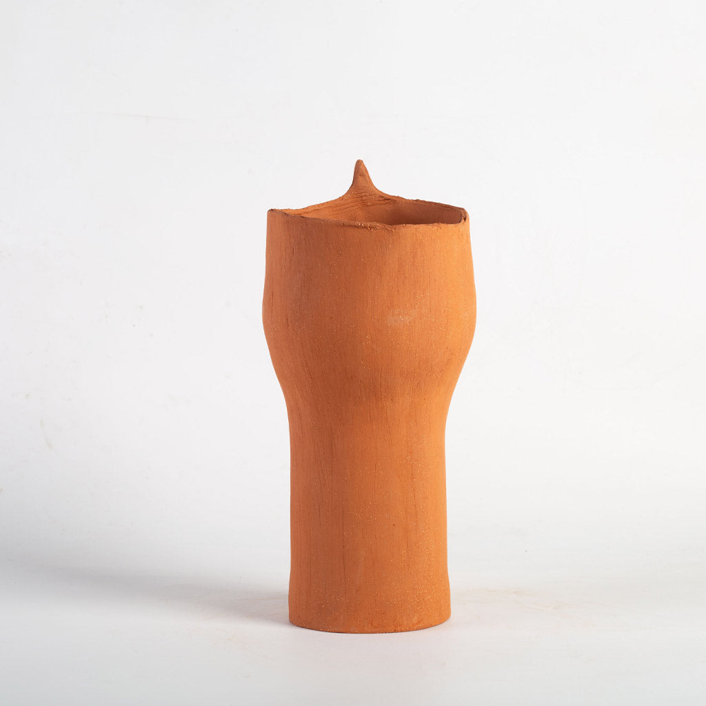 Vaso Face Slim Terracota - San Oli