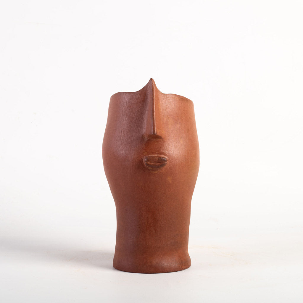 Vaso Face Fat Terracota - San Oli